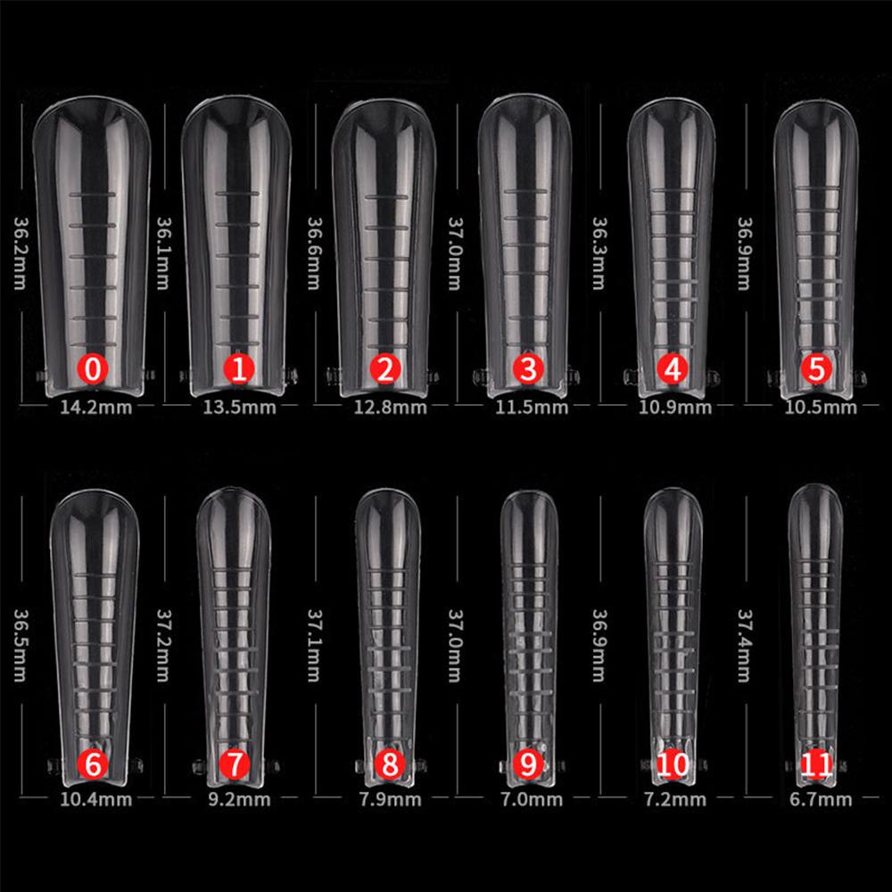 OCEANMAP Hộp 120 Dụng Cụ Nối Dài Móng Tay Nghệ Thuật