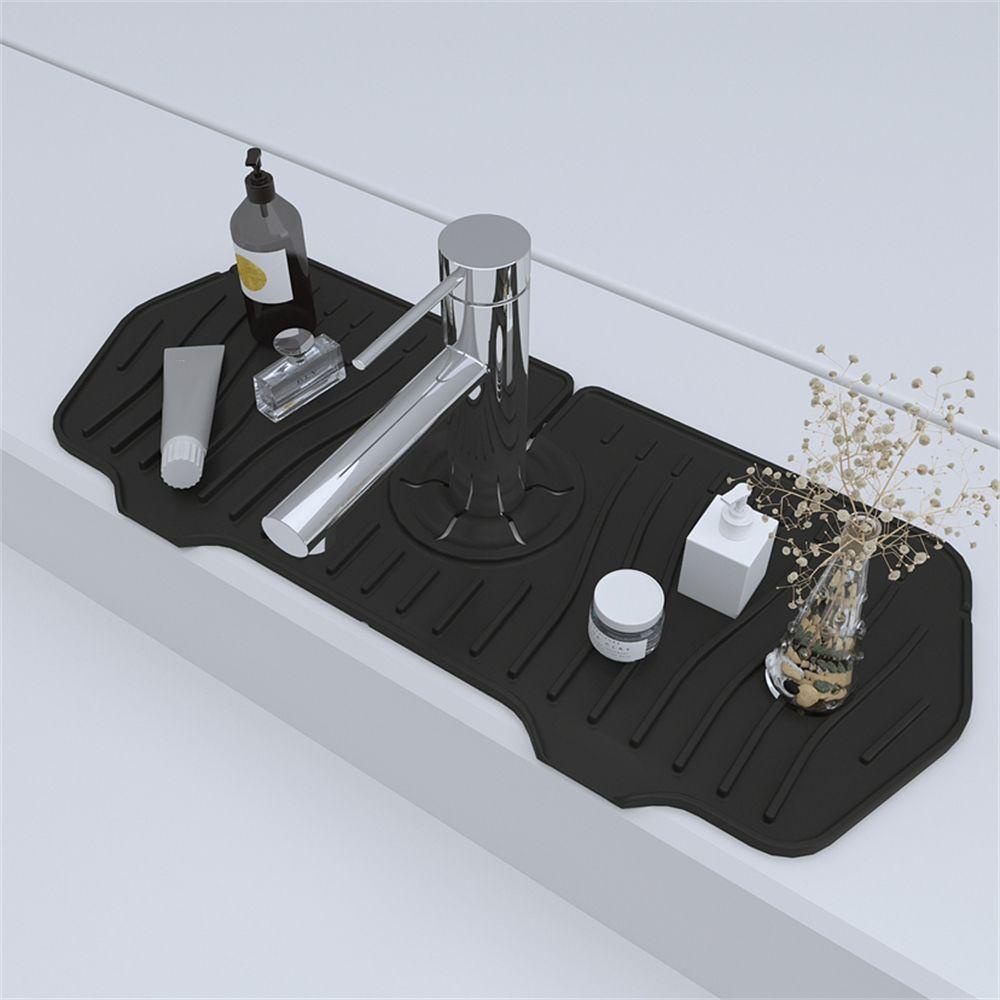KUNHEV Thảm Lót Vòi Nước Rửa Chén Nhà Bếp / Phòng Tắm Chống Văng Nước