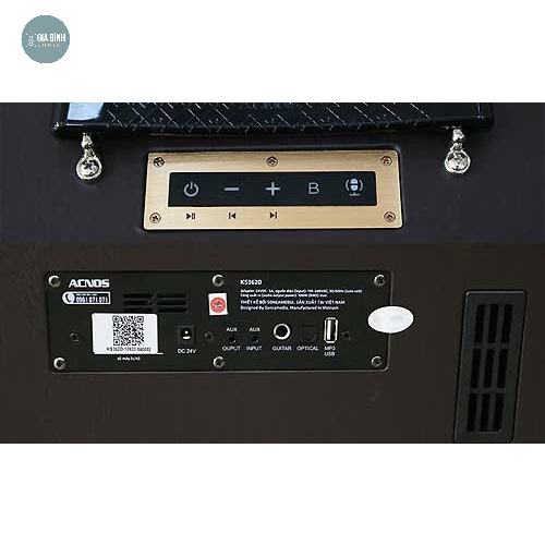 Loa karaoke xách tay Acnos  KS362D - Hàng Chính Hãng 2022