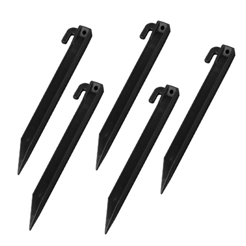 Cọc Dựng Lều Bằng Nhựa Siêu Nhẹ Chuyên Dụng Cho Cắm Trại / Bãi Biển