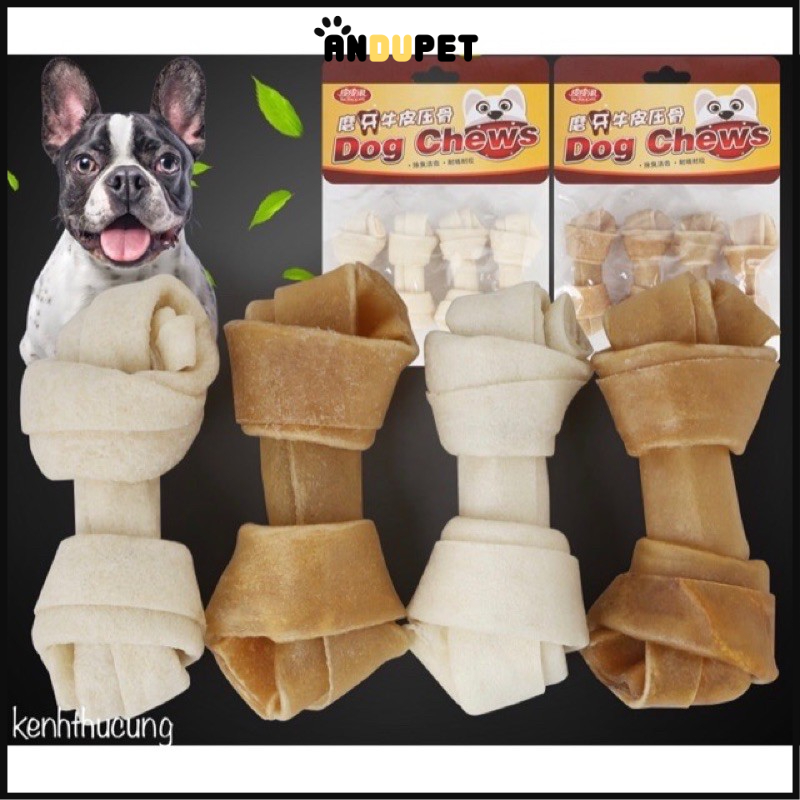Xương Canxi Da Bò Sạch Răng Cho chó