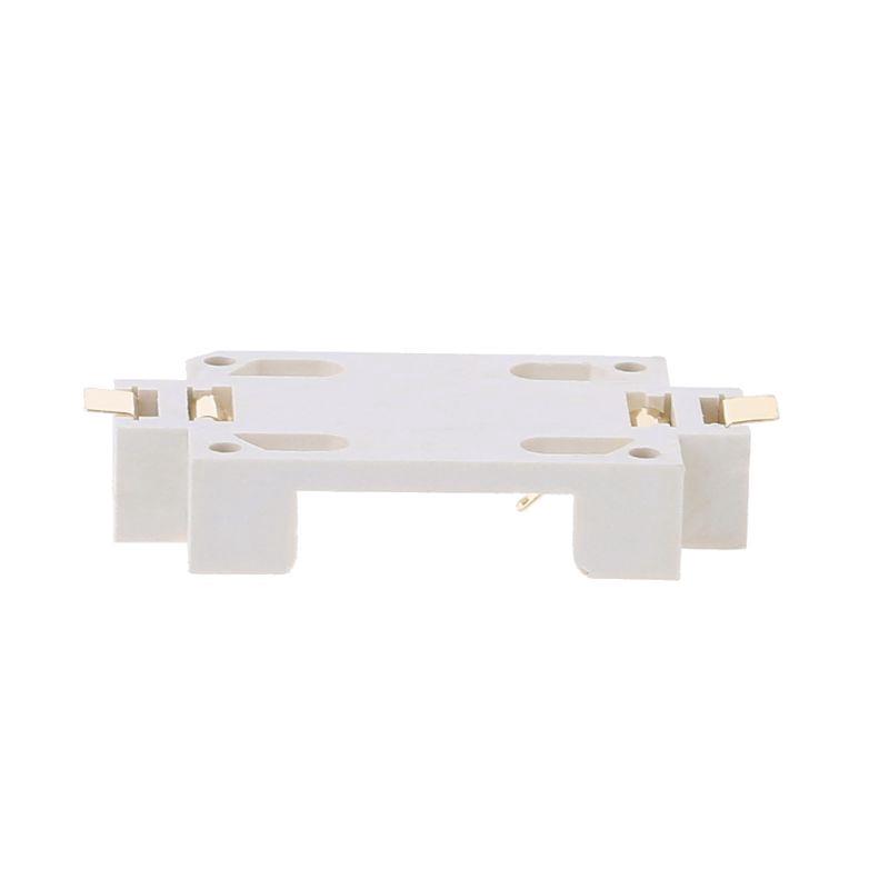 Đế pin cúc CR2032 chân dán trắng