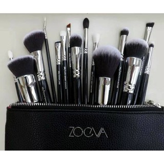 BỘ CỌ ZOEVA 15 CÂY CÁN BẠC TRANG ĐIỂM TIỆC