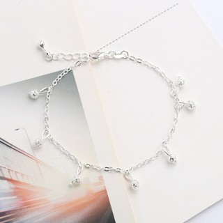 Lắc tay hạt châu bạc - TS-0112