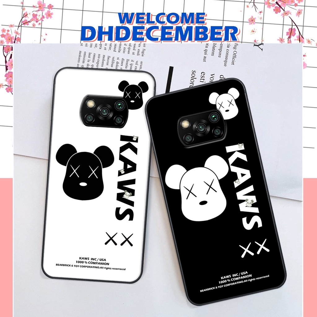 Ốp lưng Xiaomi POCO X3 / X3 PRO / X3 NFC in hình K@ws, Cool Be@r SIÊU NGẦU