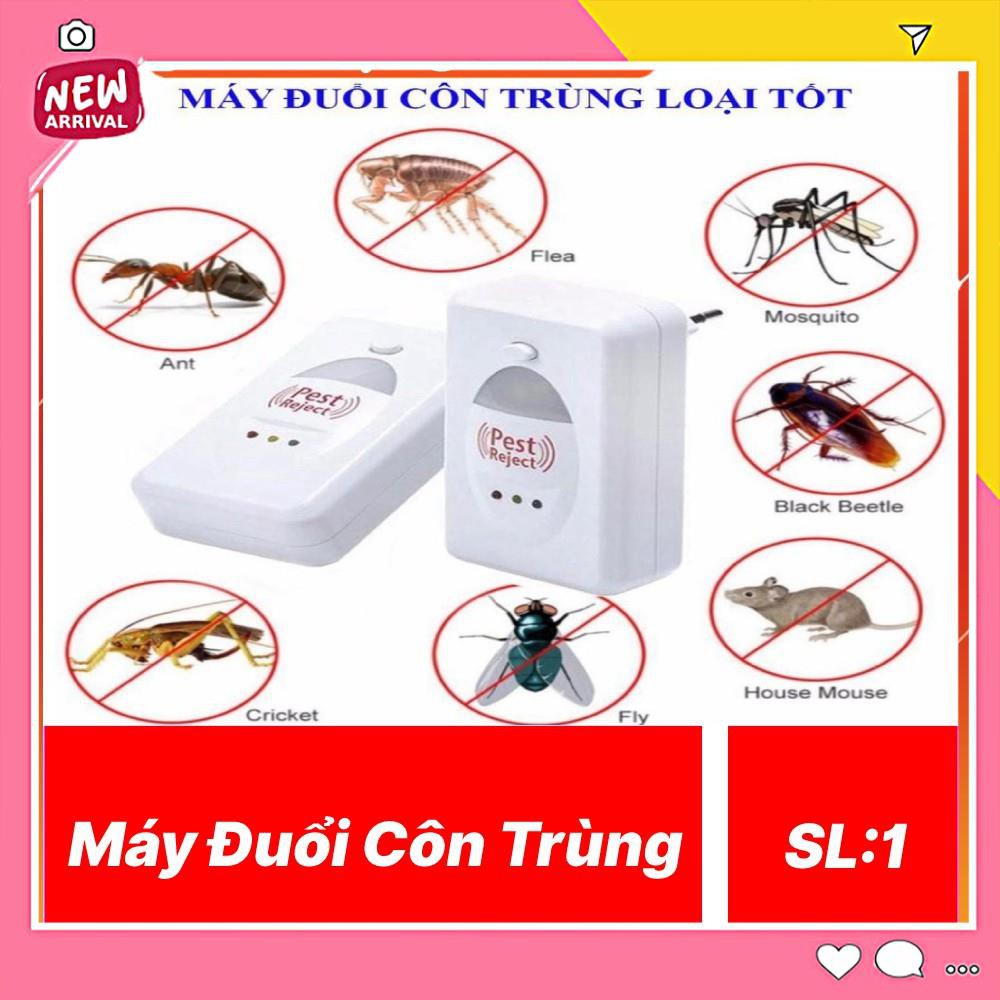 Máy Đuổi Côn Trùng Pest Rejeck - Tạo sóng siêu âm đuổi côn trùng, Đuổi Muỗi, Chuột, Đuổi Côn Trùng, Đuổi Mạt Rệ