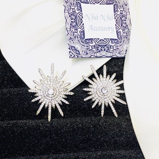 Khuyên Tai Hình Chớp Tròn Đi Tiệc NHÀ NHỎ 1523