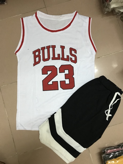 Sét bộ bull 23 kèm quần đùi V (KT) | BigBuy360 - bigbuy360.vn