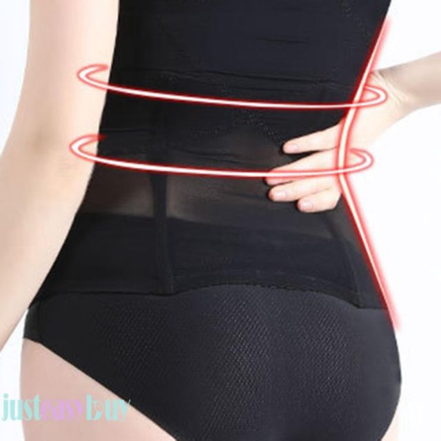 Hàng đã về 】 Áo nịt bụng định hình cơ thể thon gọn màu trơn