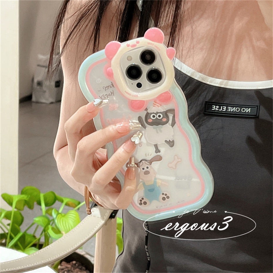 Ốp Điện Thoại Họa Tiết Quái Vật Nhỏ Dễ Thương Cho iPhone 14 13 12 11 Pro Max 8 7 Plus X Xs SE2020 Xr Xs Max