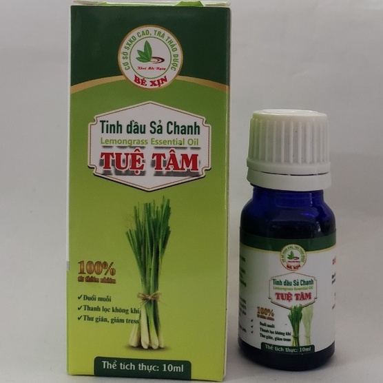 Tinh dầu sả chanh TUỆ TÂM 10ML