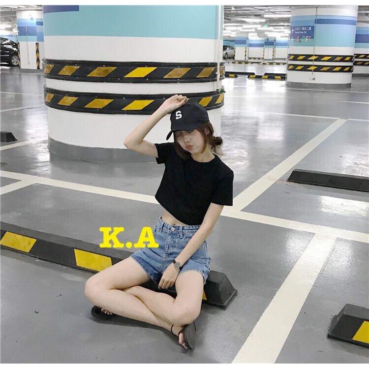 Áo croptop thụng tay lỡ HARIQUEEN