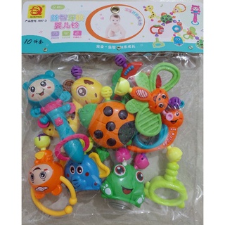 Bộ đồ chơi xúc xắc 10 món cho bé