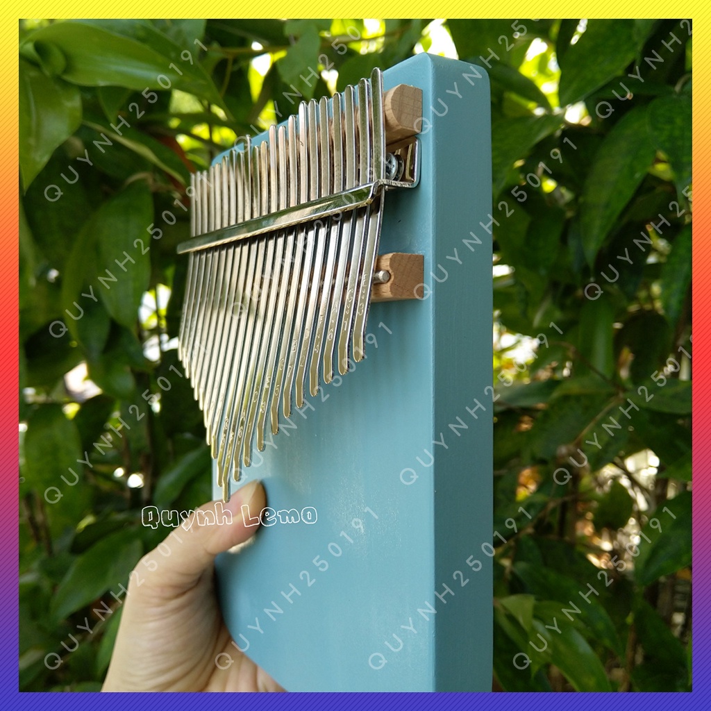 Đàn Kalimba 21 Phím Gỗ cao cấp QLBD1318 Âm Hay tặng full phụ kiện