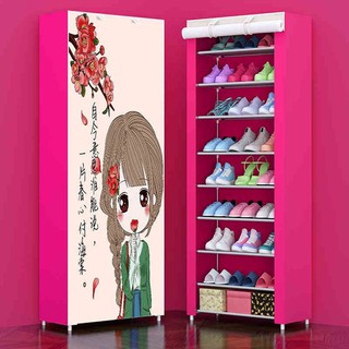 Tủ vải đựng giày dép 7 tầng