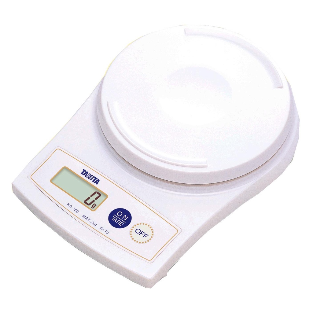 Cân điện tử nhà bếp TANITA KD160 - t anita kd160. đo lường thực phẩm chính xác: