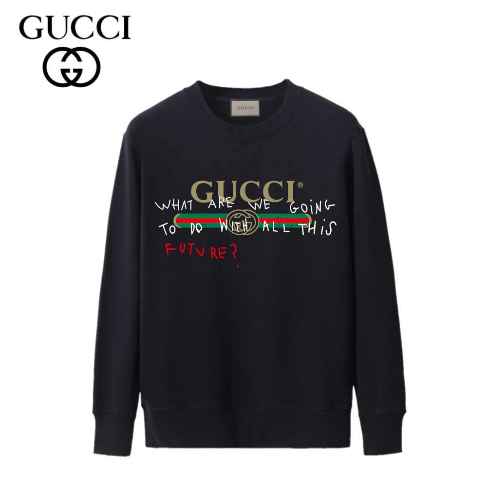 Áo Sweater Gucci Chất Liệu Cotton In Họa Tiết Thời Trang Cho Nam Nữ