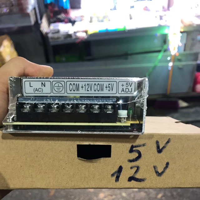 Nguồn 2 đầu ra 5v và 12v