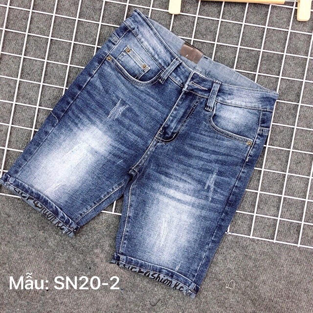 QUẦN SHORT JEAN NAM ĐẸP 3 màu chất lượng QN323
