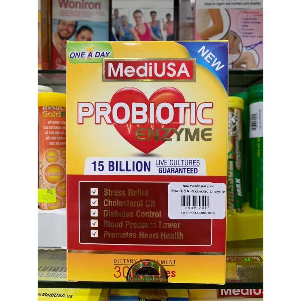 Men tiêu hóa và Enzyme - MediUSA Probiotic Enzyme - Hàng Mỹ nhập khẩu