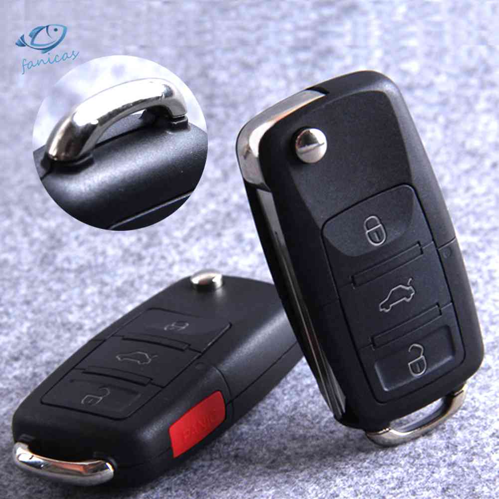 Vỏ ChìA KhóA ĐiềU KhiểN Từ Xa, 4 NúT BấM Cho Xe Hơi