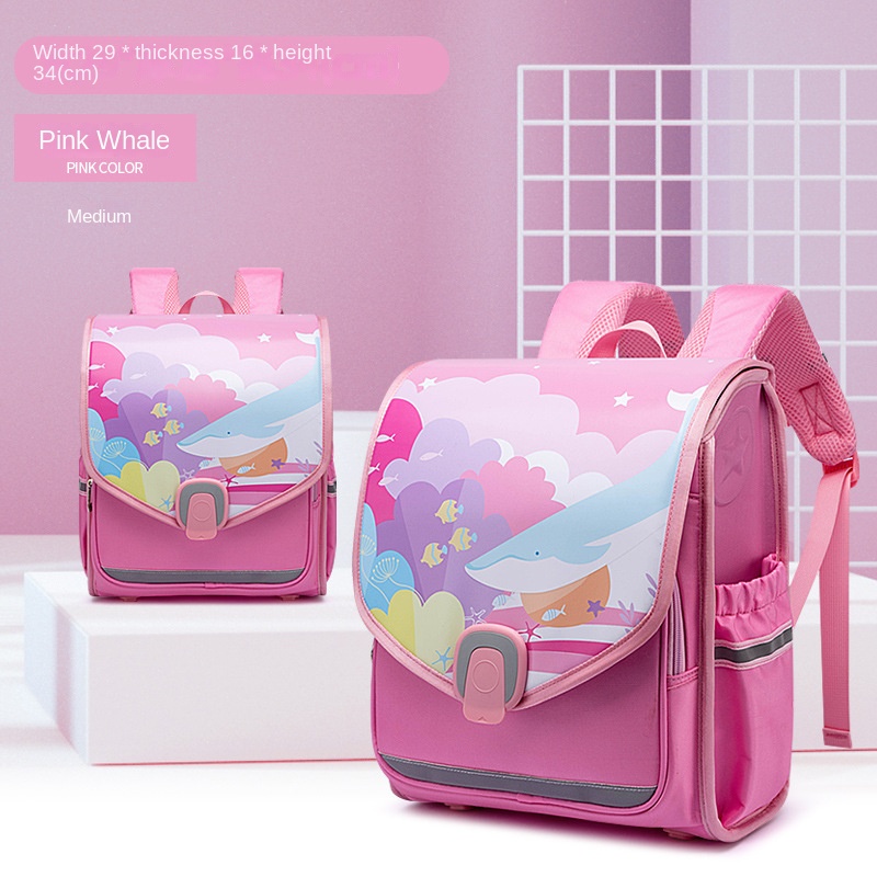 Cặp đi học có thanh kéo thời trang 2022 cho bé