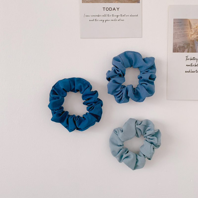 Dây cột tóc màu trơn thời trang Hàn Quốc cho nữ