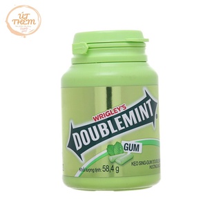 Kẹo Sing-Gum Doublemint Wrigley's Hương Bạc Hà 58,4g