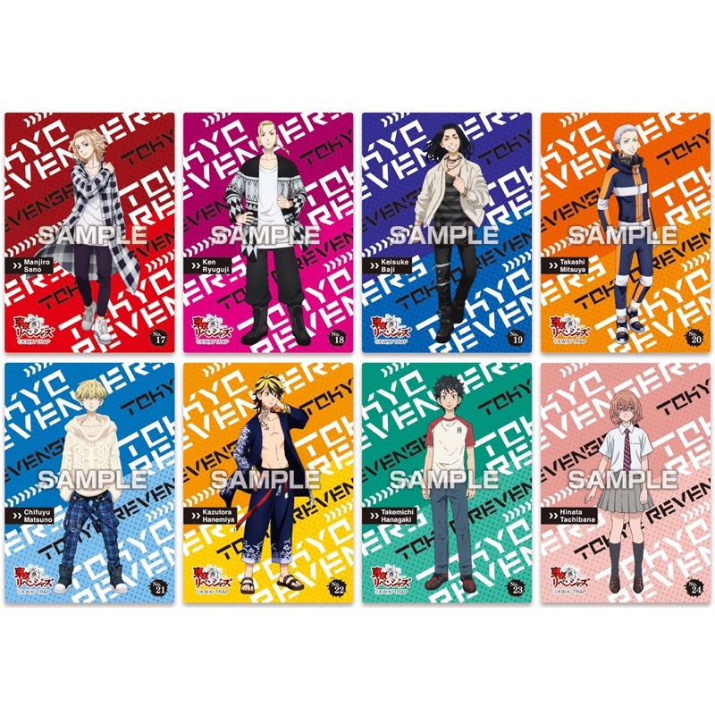 Thẻ nhân phẩm clear tokyo revengers (Ensky)