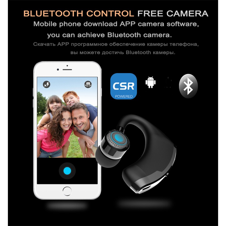 Tai nghe Bluetooth không dây V9 phong cách thể thao chống tiếng ồn | BigBuy360 - bigbuy360.vn