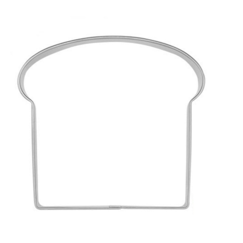 Khuôn Cắt Bánh Quy Hình Bánh Mì Nướng Được Làm Từ Thép Không Gỉ