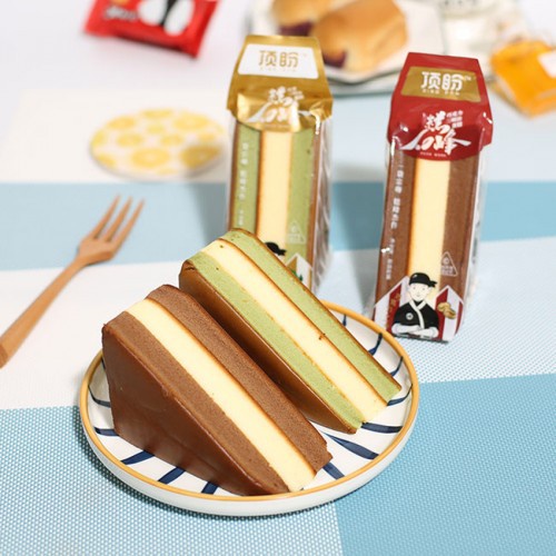 Bánh Bông Lan Tam Giác Đài Loan Vị Socola/ Vị Dâu/Trà Xanh