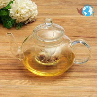 Bộ ấm chén pha trà thủy tinh cao cấp