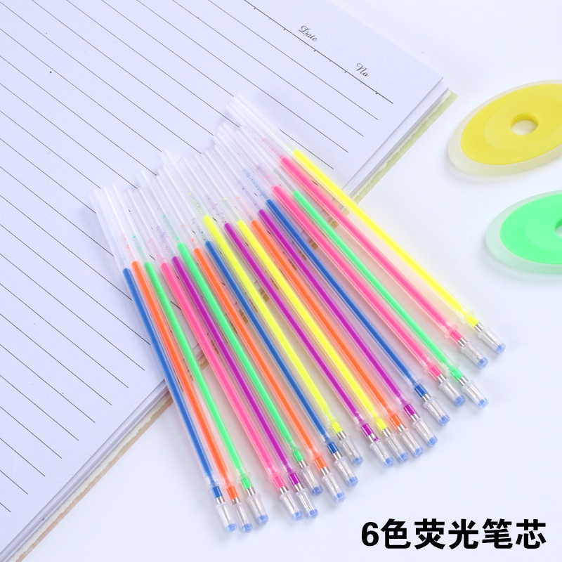 Ruột bút Gel thay thế 12 màu sắc 1.0mm