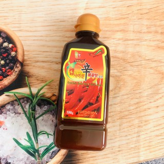 TINH DẦU ỚT TẠO CẤP ĐỘ 550ML