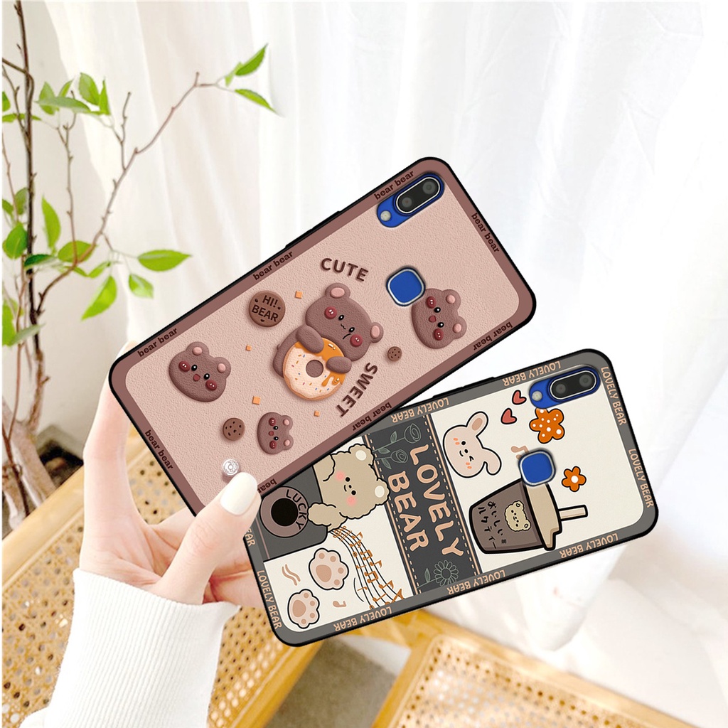 Ốp lưng Vivo Y91 / Y91c / Vivo Y93 / Vivo Y95 in hình gấu bear dễ thương, bền đẹp