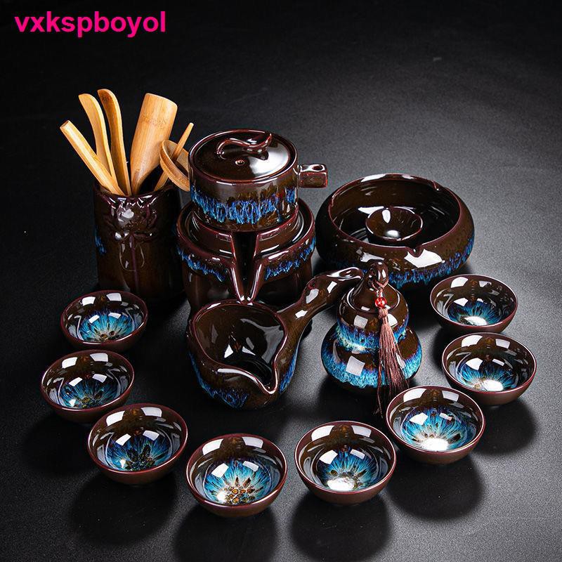 đồ chơilò để ấm trà phay đá bán tự động Bộ gia đình đơn giản gốm sứ hiện đại Máy pha Kung Fu