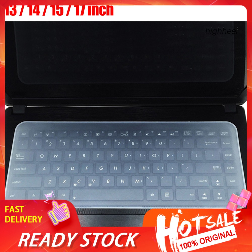 Miếng Dán Bảo Vệ Bàn Phím Bằng Silicon Chống Bụi Chống Nước Cho Laptop Notebook