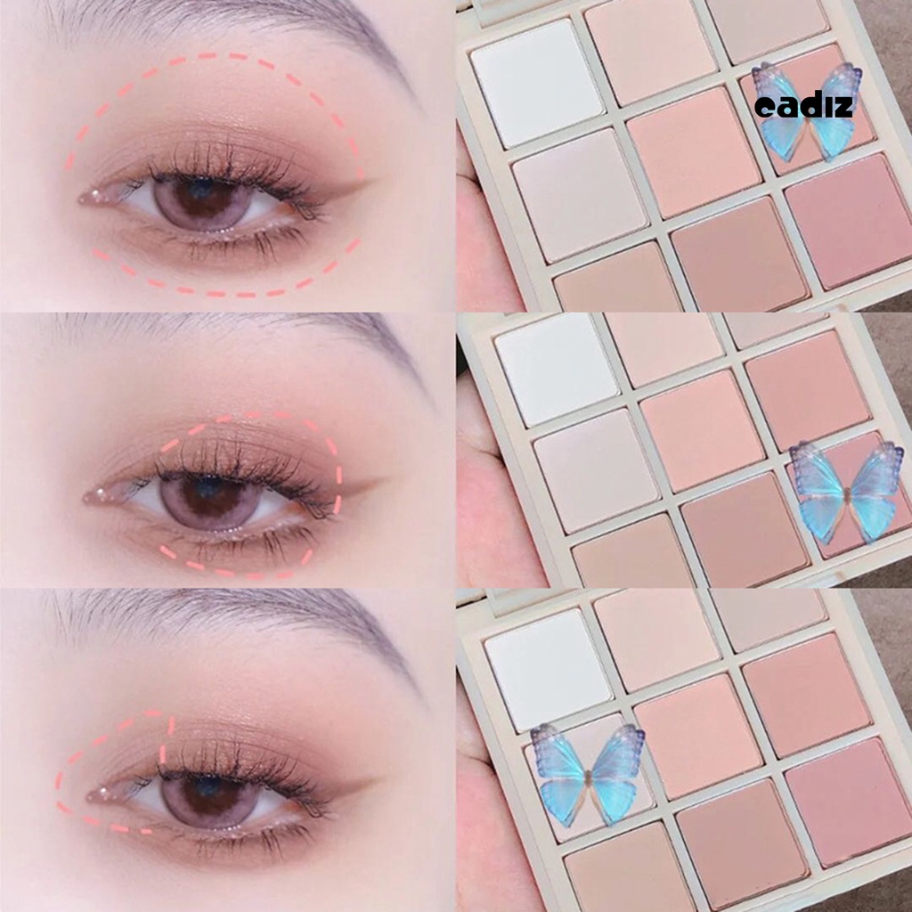 Bảng Phấn Mắt 9g Màu Sắc Tự Nhiên Chống Thấm Nước