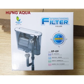 Lọc thác - Lọc thác bể cá - Máy lọc thác XP-09 3.5W cho bể cá cảnh bể thủy sinh 2 ngăn kèm lọc váng cho bể 30-50cm