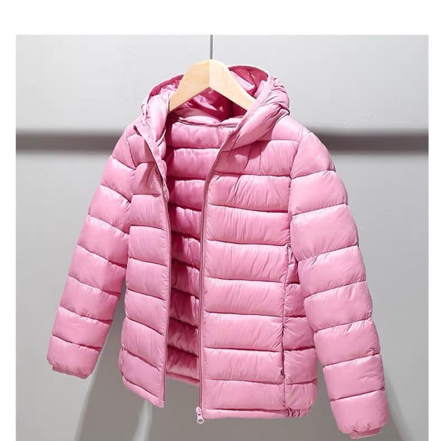 [Hàng oder 10-15 ngày] Áo phao siêu nhẹ cho bé (Có sẳn màu đỏ sz 160)