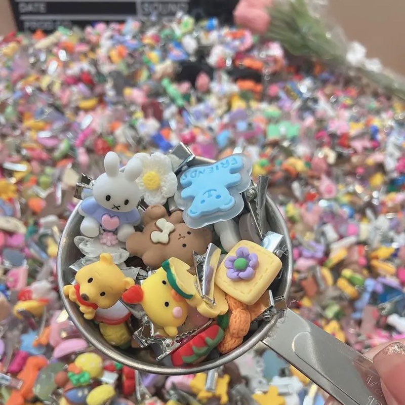 Kẹp Tóc Nhỏ Bằng Acrylic Dễ Thương Cho Bé Gái