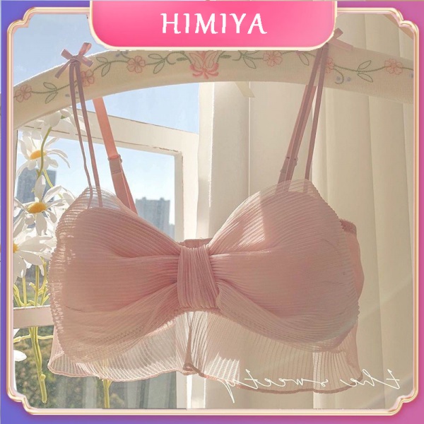Áo Ngực Không Gọng Đính Nơ Xinh Xắn Cho Nữ❤Himiya B001