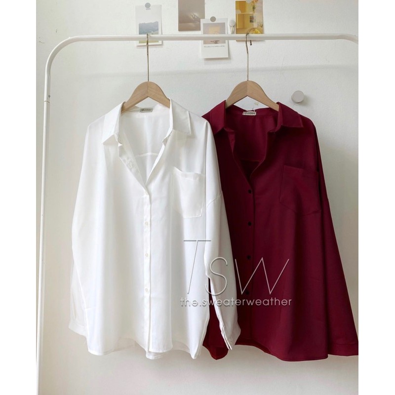 Áo sơ mi 1 túi - 2 màu mã 122