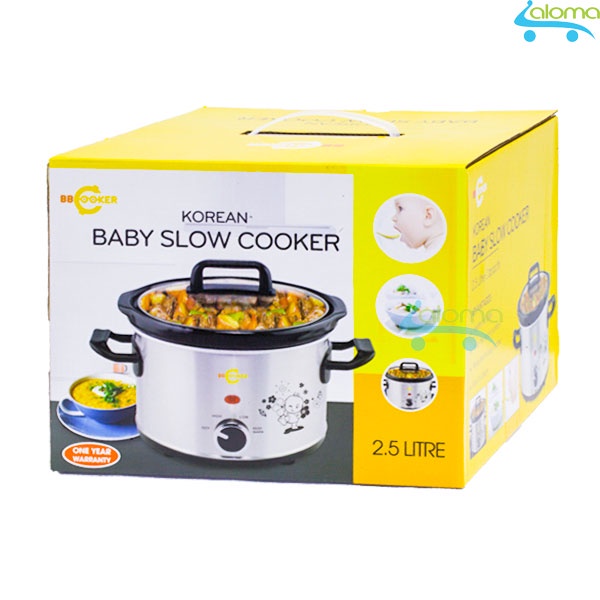 Nồi nấu cháo hầm chậm đa năng Hàn Quốc 2.5 lít BBCooker BS25