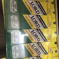 [ FLASH SALE ] Dao Cạo Râu Lord- LÕI Platinum Siêu Sắc Lướt Nhẹ Cạo Êm Hộp 200 Chiếc Hàng Chuẩn Anh