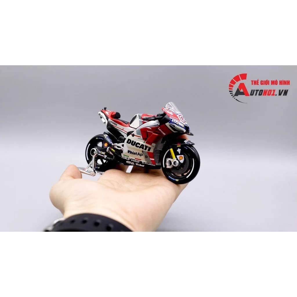 MÔ HÌNH XE MOTO GP DUCATI DESMOSEDICI 2018 NO.4 1:18 MAISTO 5747