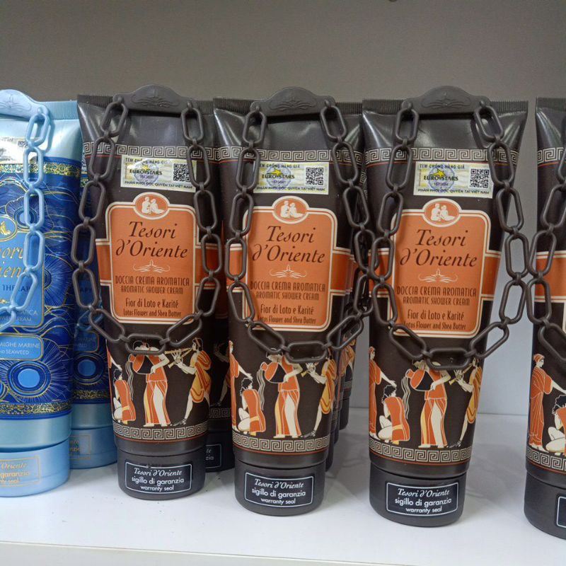 Sữa tắm xích trắng da, hương nước hoa 250ml - 500ml | Tesori D’Oriente Cao cấp Italia | Hàng Chính Hãng xe