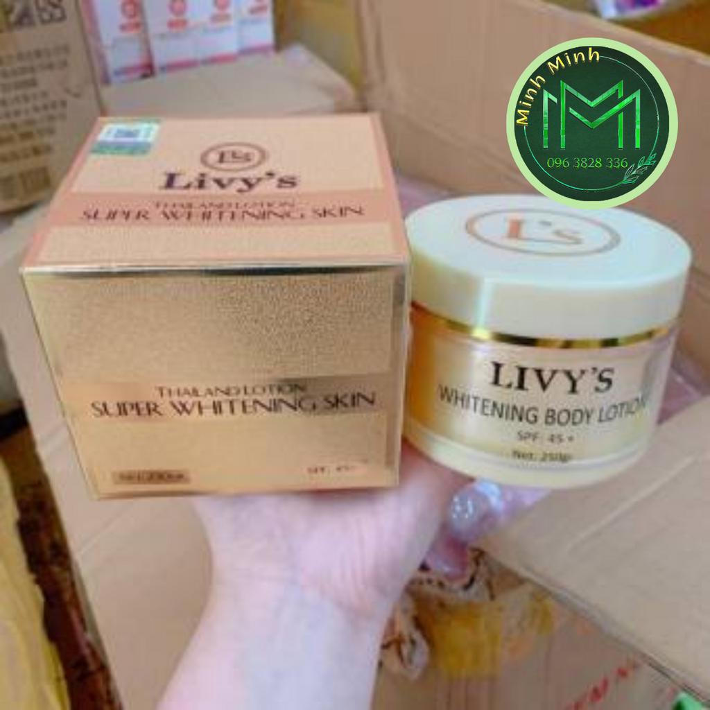 Kem Dưỡng Trắng Da Body Livy Whitening Lotion Thái Lan