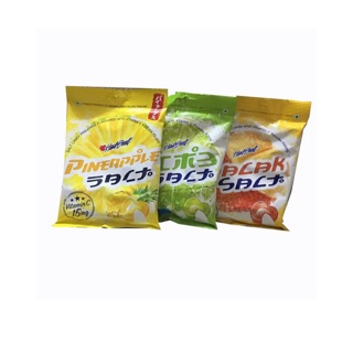 120gr kẹo mây thái . Kẹo chanh muối . Kẹo dứa thái